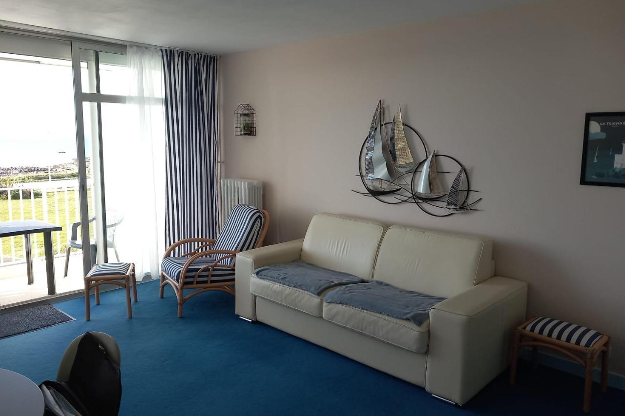 Grand Studio Vue Mer Dans Residence Des 3 Iles Pres De La Thalasso Кіберон Екстер'єр фото
